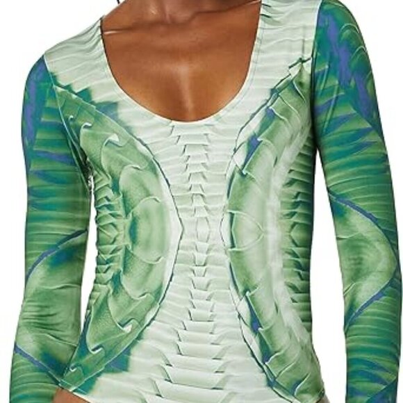 MAKING THE CUT SEASONG 2 EPISODE 6 PRINTED BODYSUIT BY GEORGIA'S WINNING LOOK - Picture 7 of 7